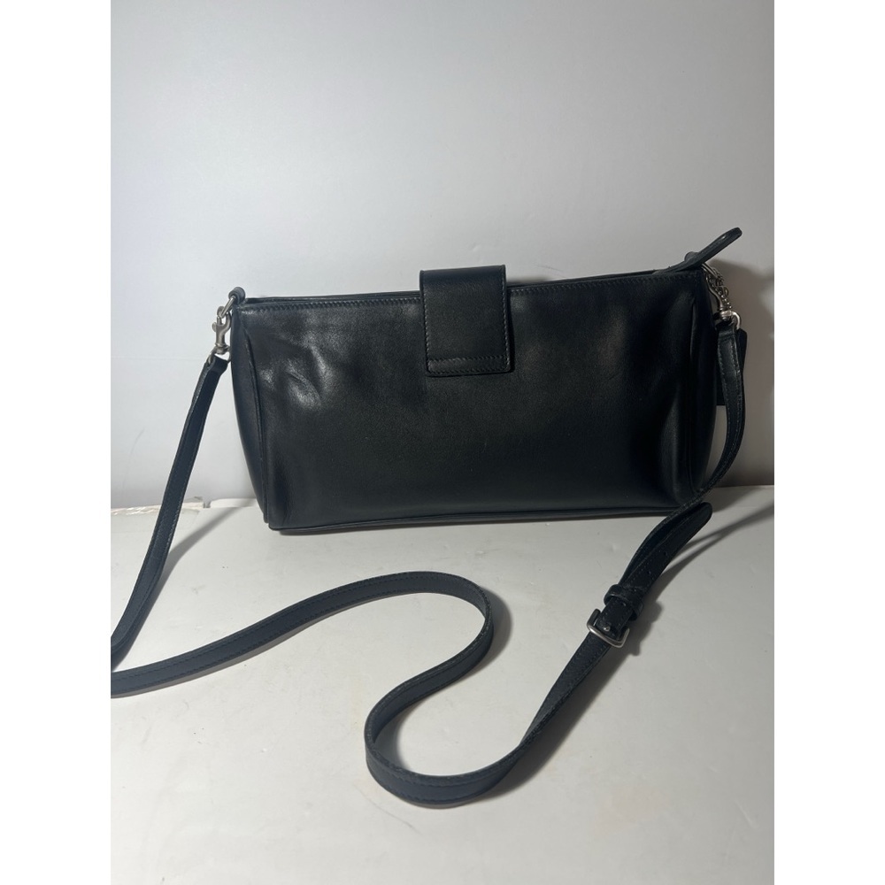 Coach vintageBlack Leather Crossbody Bag - Picture 2 of 10